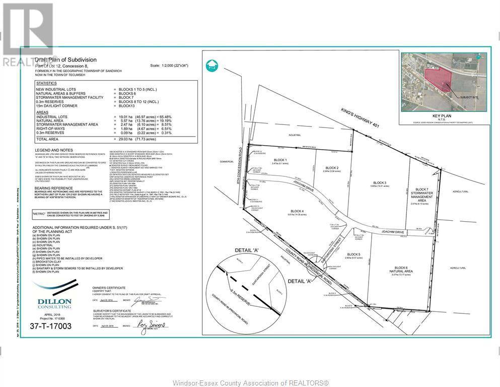 V/L PROVINCIAL ROAD, Tecumseh, ON N0R1K0