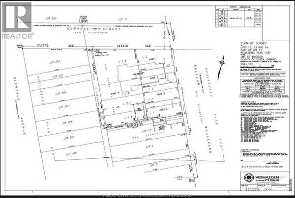 Windsor, ON N8T2S6,V/L BALFOUR #PT 1
