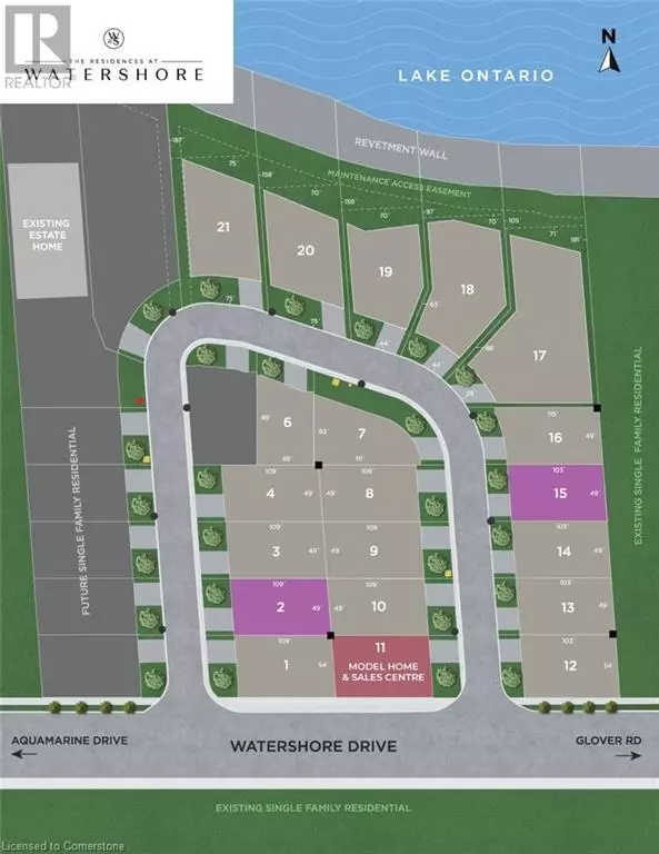 Stoney Creek, ON L8E0C1,100 WATERSHORE Drive Unit# Lot 2