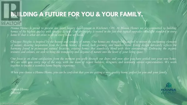 Kitchener, ON N2A2S5,LOT 8 NORTH RIDGE Terrace