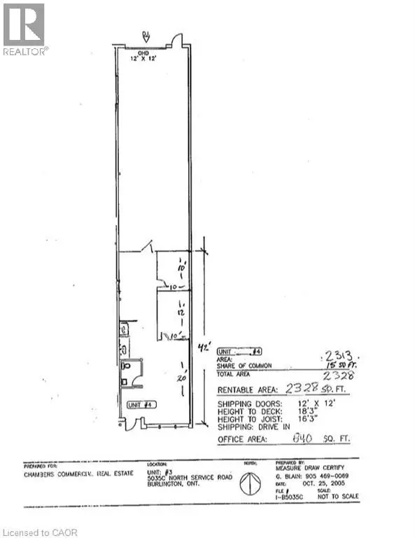 Burlington, ON L7L5V2,5035 NORTH SERVICE RD #C-4