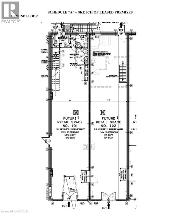 11 QUEEN ST #101 & 102, Brantford, ON N3T3B1