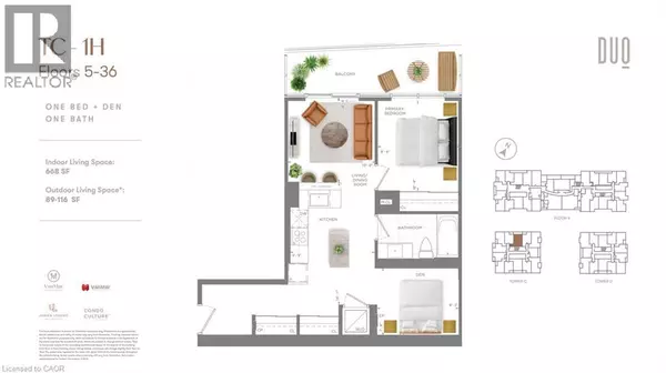 Kitchener, ON N2G0G5,25 WELLINGTON ST South #1108