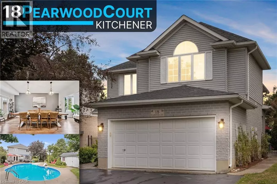 18 PEARWOOD Court, Kitchener, ON N2P2L1