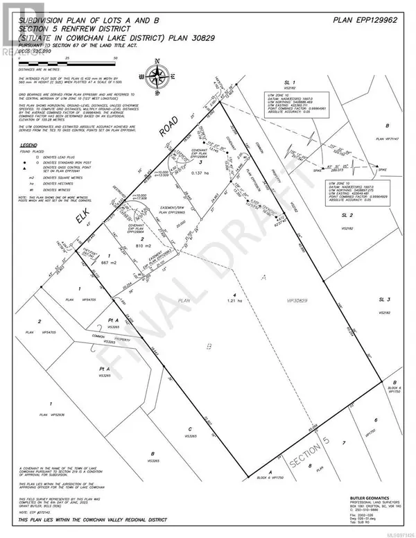 Lake Cowichan, BC V0R2G1,Lot 3 ELK Rd