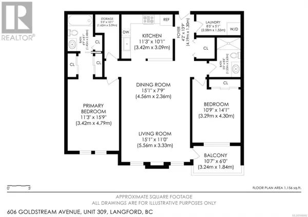 Langford, BC V9B2W8,606 Goldstream AVE #309