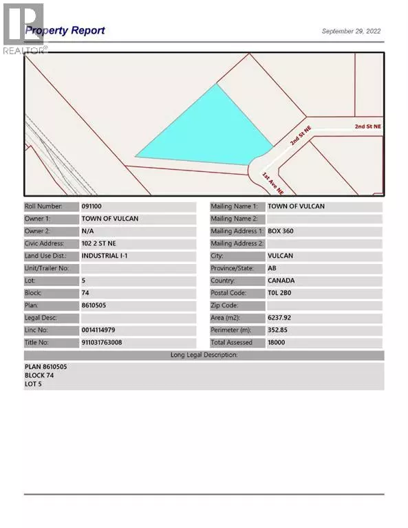 Vulcan, AB T0L2B0,102 2 Street NE