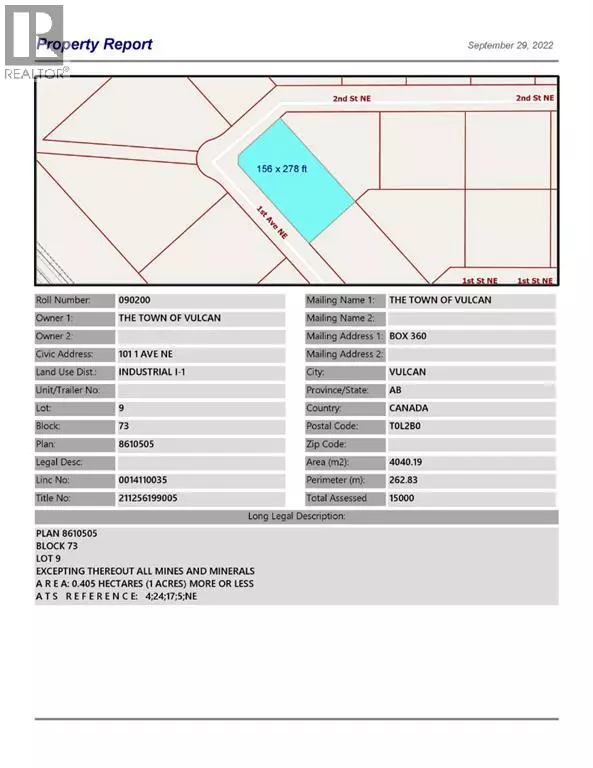 Vulcan, AB T0L2B0,101 1 Avenue NE