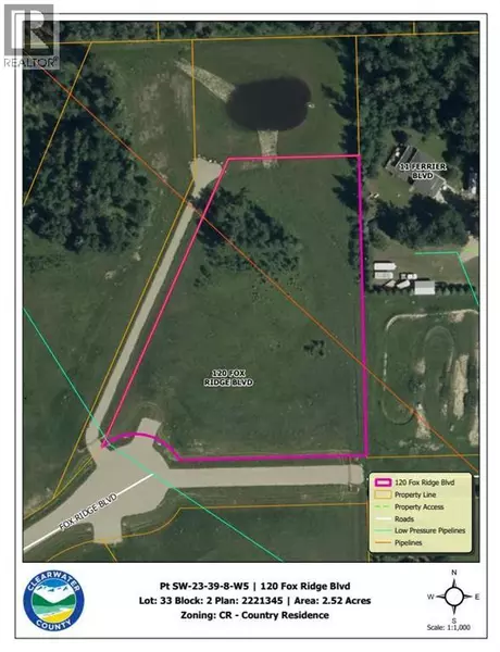 120 Fox Ridge Boulevard, Rural Clearwater County, AB T4T2A4