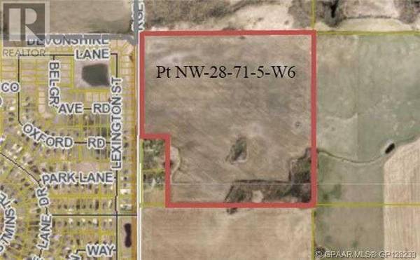 Pt. of NW-28-71-5-W6, Rural Grande Prairie No. 1 County Of, AB T8X0G4