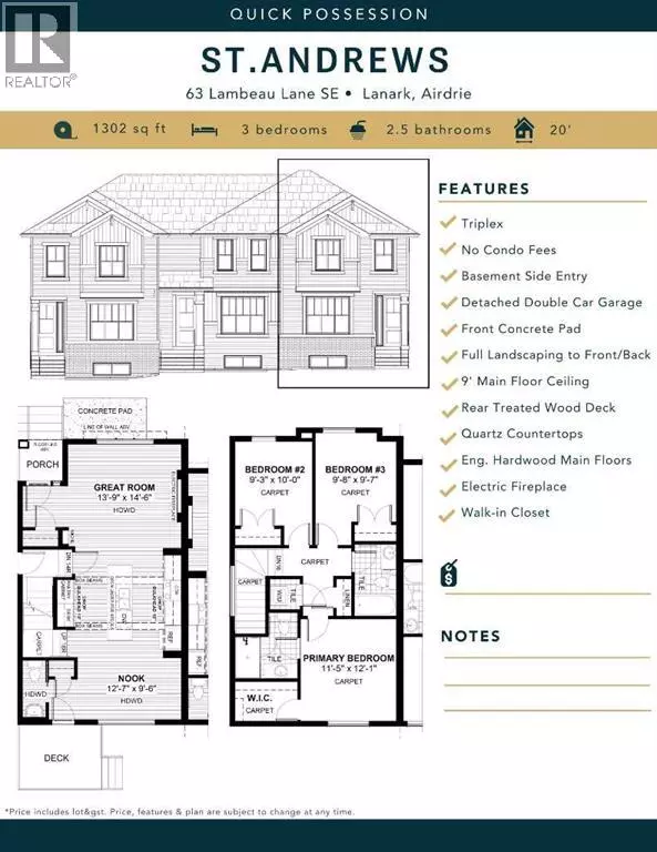 Airdrie, AB T4A3P3,63 Lambeau Lane SE