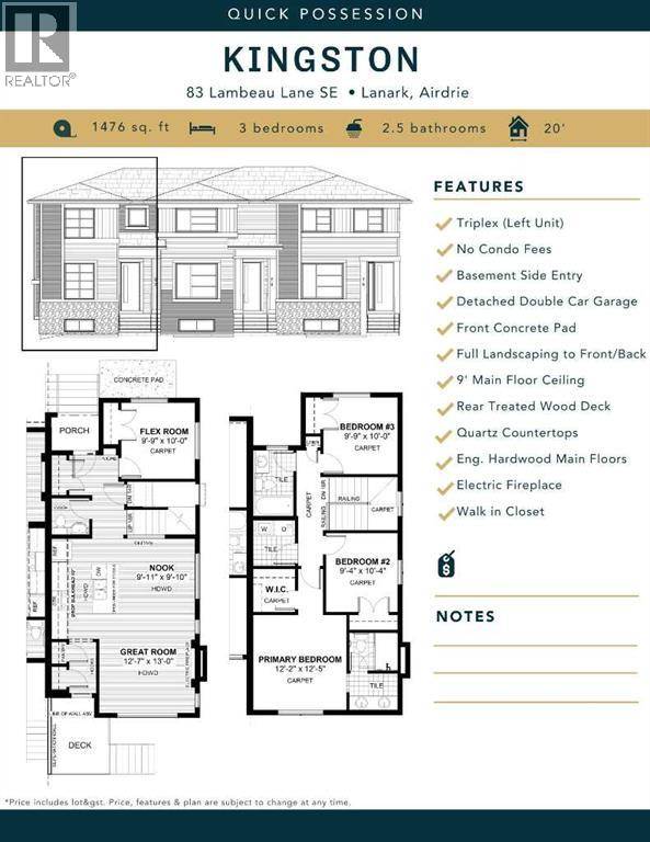 83 Lambeau Lane SE, Airdrie, AB T4A3P3