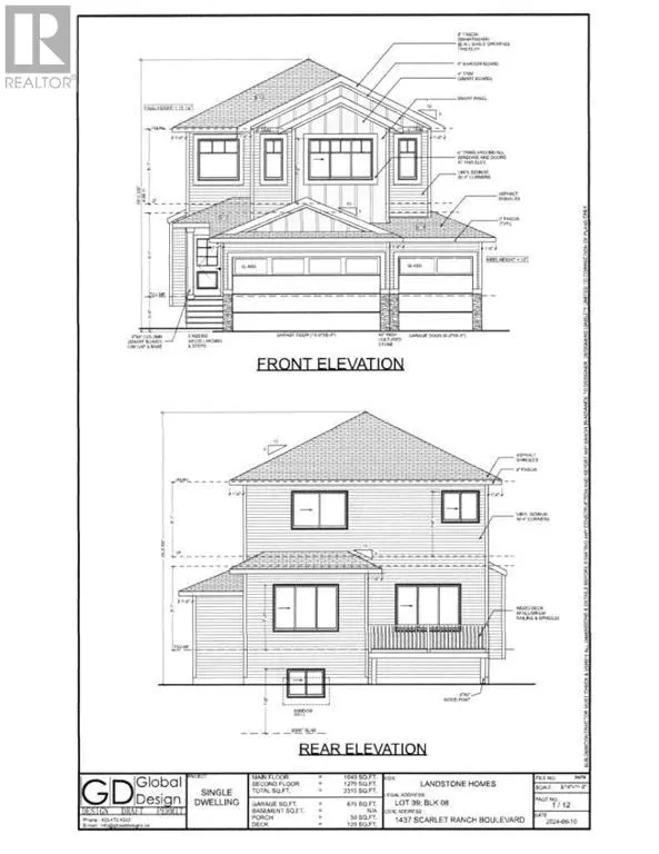 1437 Scarlett Ranch Boulevard, Carstairs, AB T0M0N0