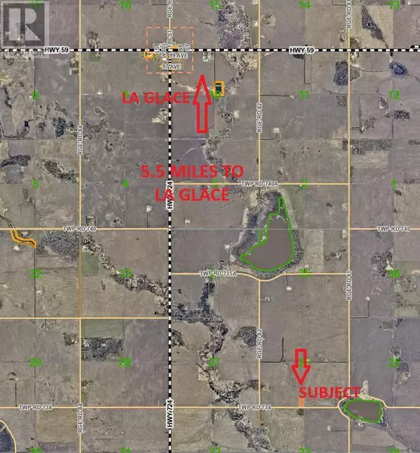 Rural Grande Prairie No. 1 County Of, AB T0H3C0,TWP 732