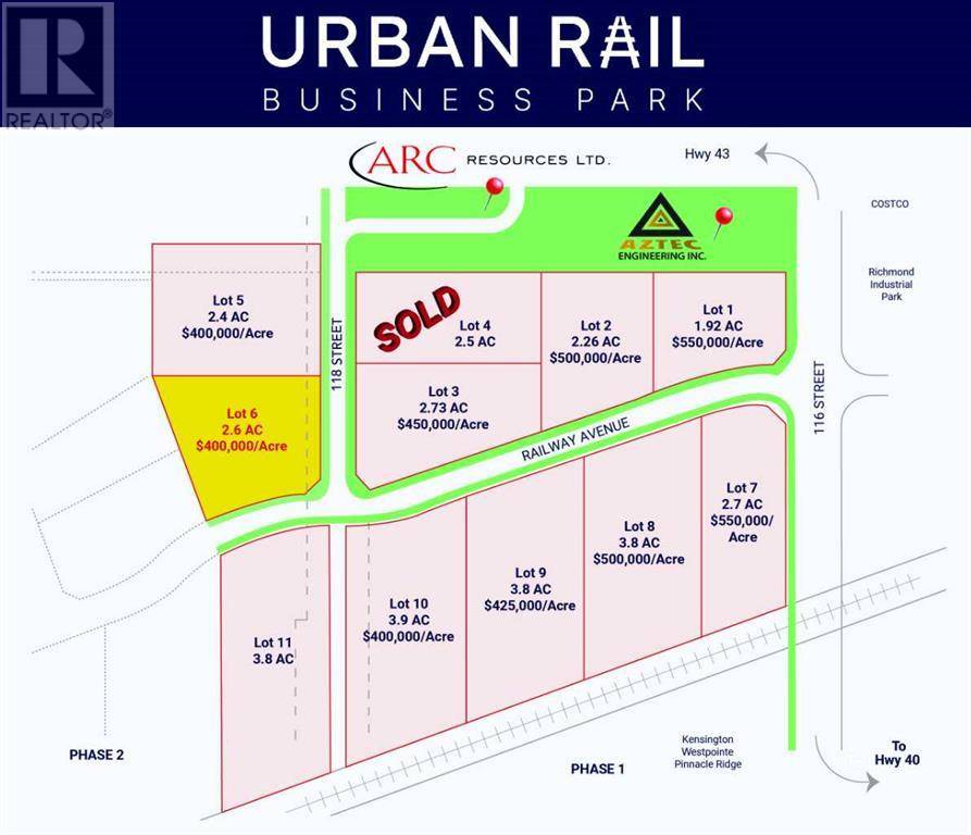 Lot 6 118 Street, Grande Prairie, AB T8W0C7