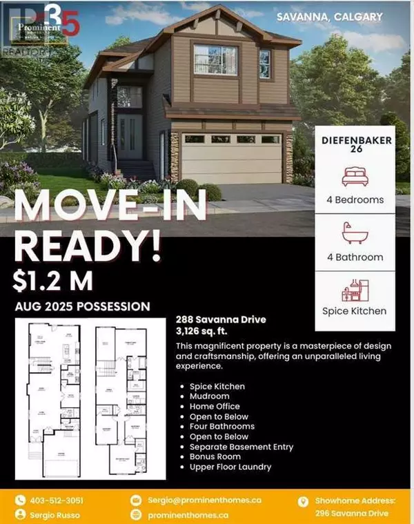288 Savanna Drive NE, Calgary, AB T3J5T3