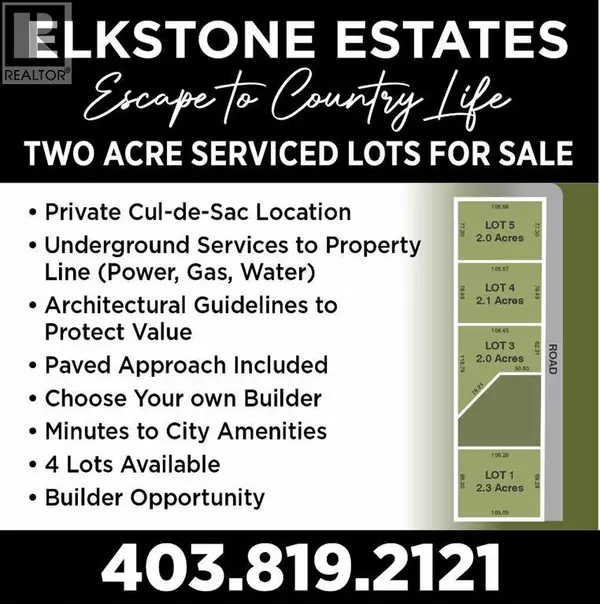 Rural Rocky View County, AB T4C2Y8,5 Elkstone Way