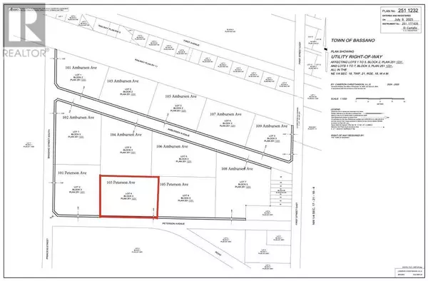 103 Peterson Avenue, Bassano, AB T0J0B0