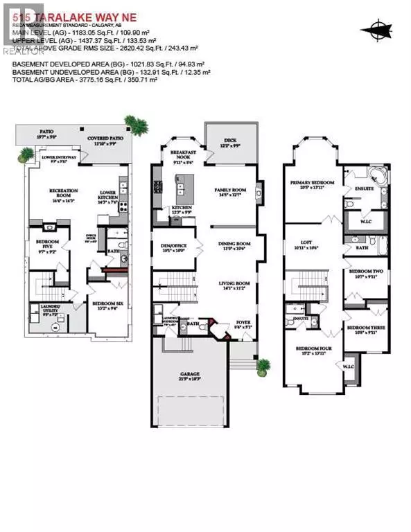 Calgary, AB T3J0H9,515 Taralake Way NE