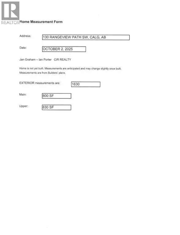 Calgary, AB T3S0W4,130 Rangeview Path SE