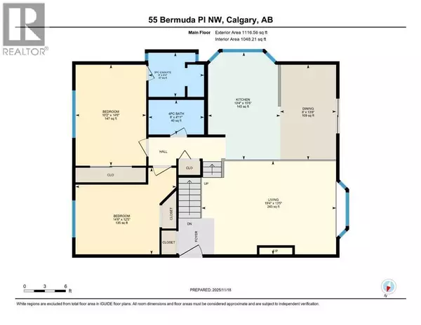Calgary, AB T3K1H4,55 Bermuda Place NW