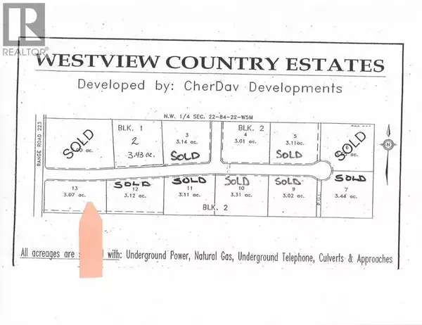 223 Range, Rural Northern Lights County Of, AB T8S1S3