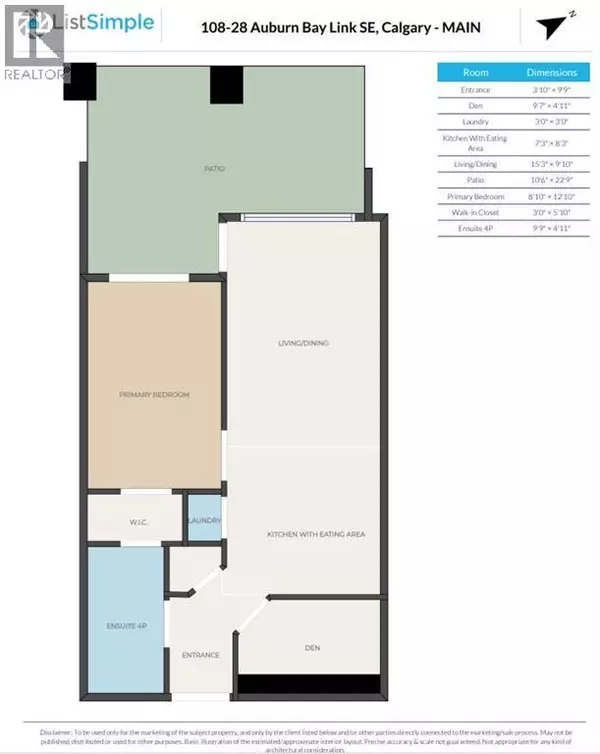 Calgary, AB T3M1Z7,108, 28 Auburn Bay Link SE