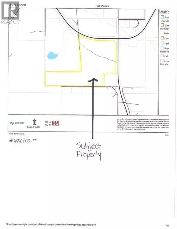 Plan 1120260 Blk 1 Lot 1, Rural Lac La Biche County, AB T0A2C0