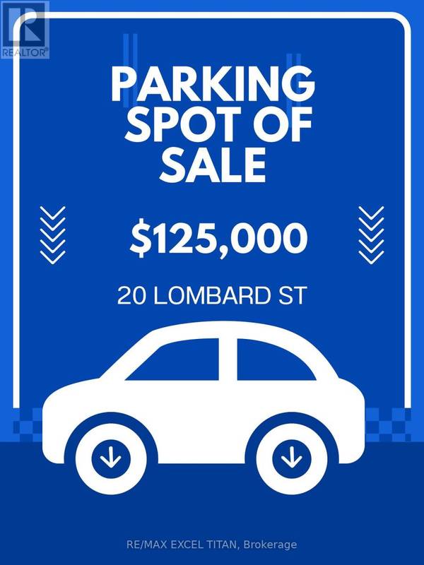 20 Lombard ST #Parking, Toronto (waterfront Communities), ON M5C0A7