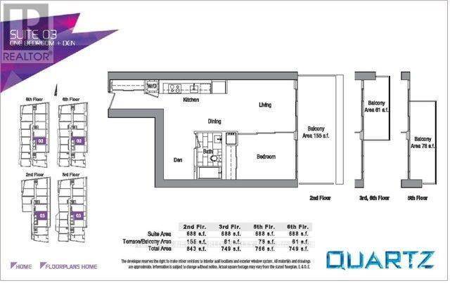 Toronto (waterfront Communities), ON M5V0J8,75 Queens Wharf RD #603