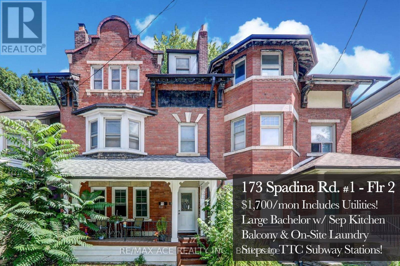 173 Spadina RD #1 - Flr2, Toronto (annex), ON M5R2T9