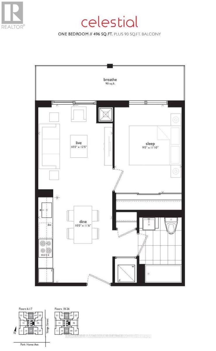Toronto (willowdale West), ON M2N0K5,5180 Yonge ST #1909