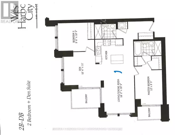 Toronto (waterfront Communities), ON M5V1A9,628 Fleet ST #1714