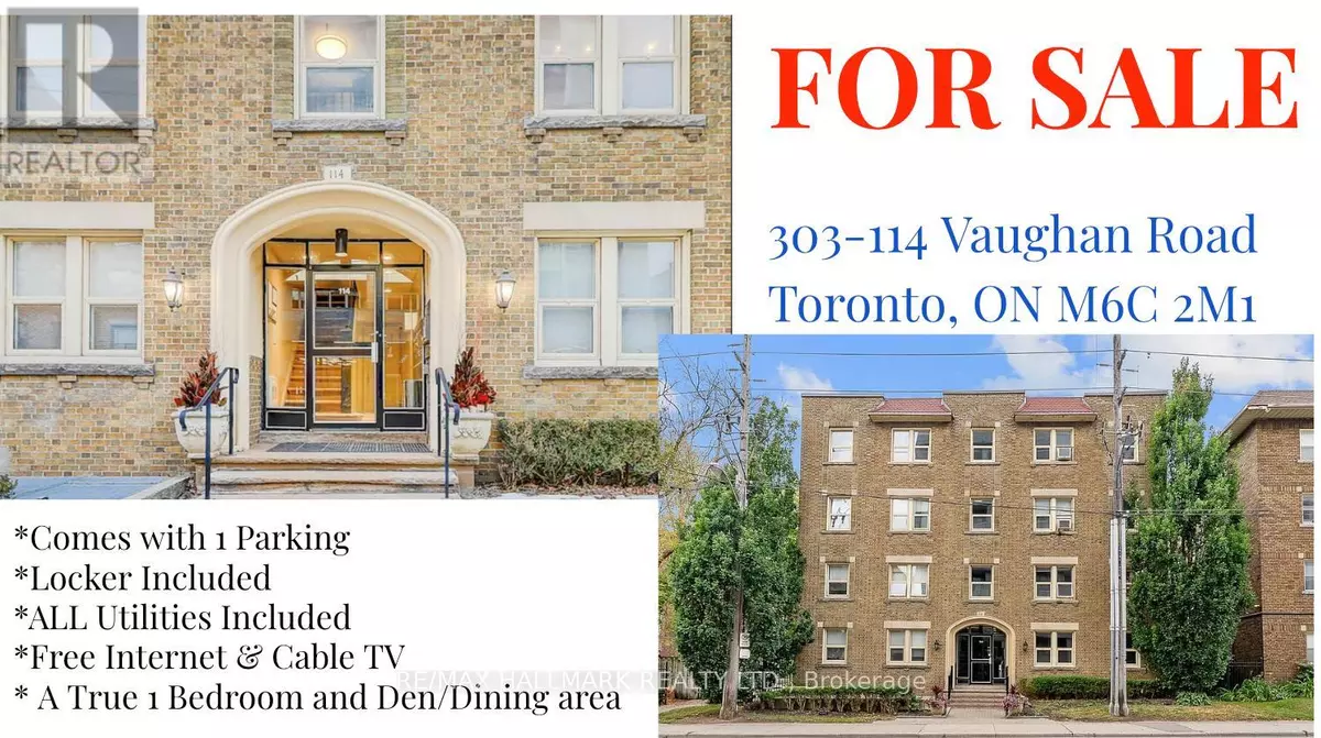 Toronto (humewood-cedarvale), ON M6C2M1,114 Vaughan RD #303