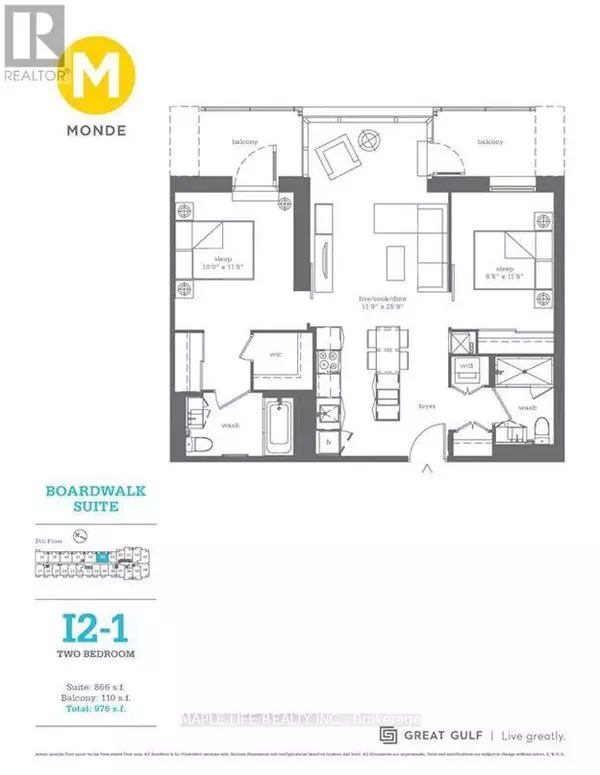 Toronto (waterfront Communities), ON M5A0C8,12 Bonnycastle ST #823