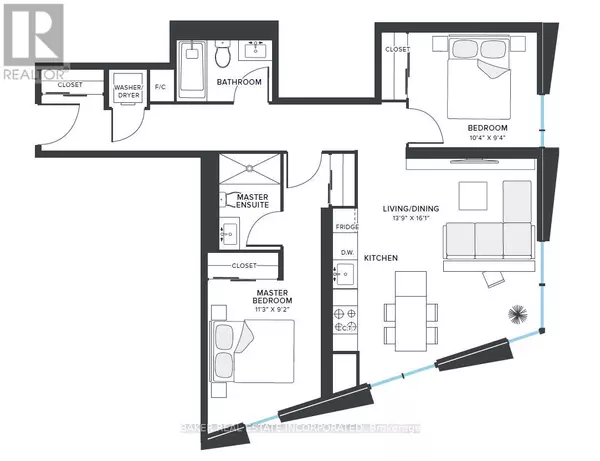 Toronto (waterfront Communities), ON M5A1C8,181 Mill ST #1609