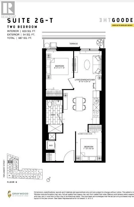 Toronto (waterfront Communities), ON M5A2Y2,33 Parliament ST #625