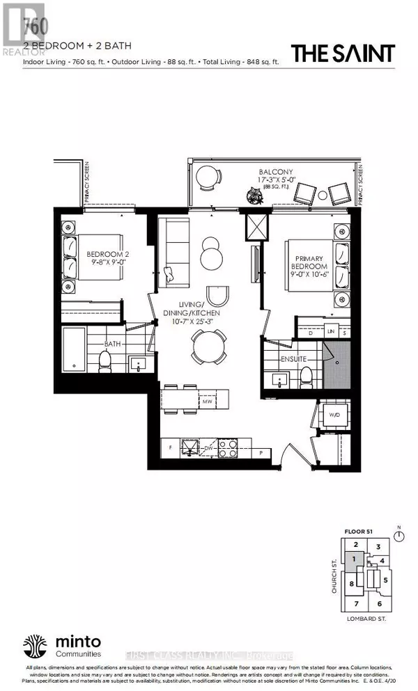 Toronto (church-yonge Corridor), ON M5C0B7,89 Church ST #5101