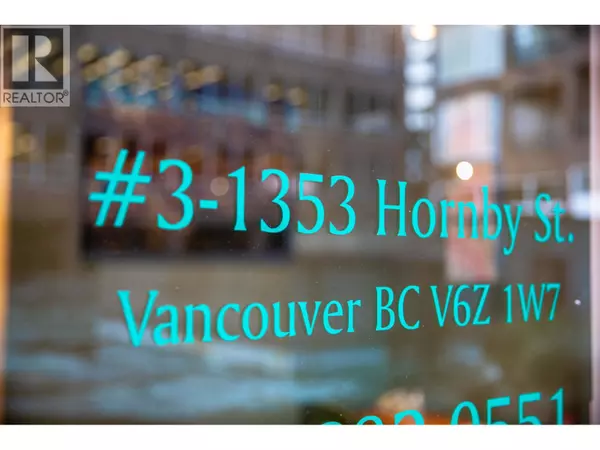 Vancouver, BC V6Z1W7,1353 HORNBY ST #3