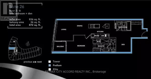 Toronto (waterfront Communities), ON M5V2V6,38 Dan Leckie WAY #626