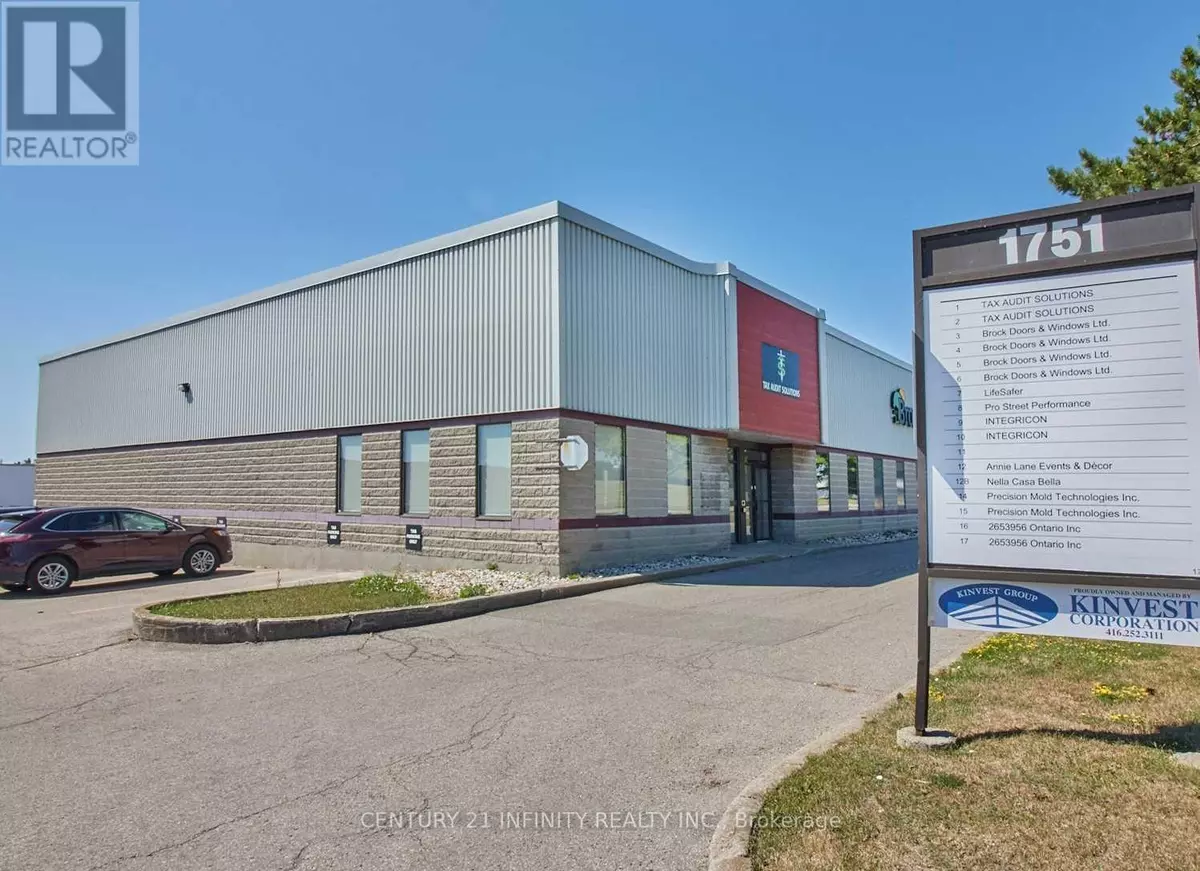 Whitby (whitby Industrial), ON L1N8R6,1751 Wentworth ST #1-2