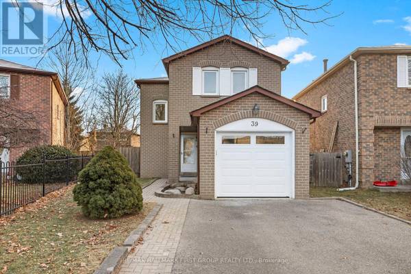 39 STOCKBRIDGE CRESCENT, Ajax (central West), ON L1T2G8