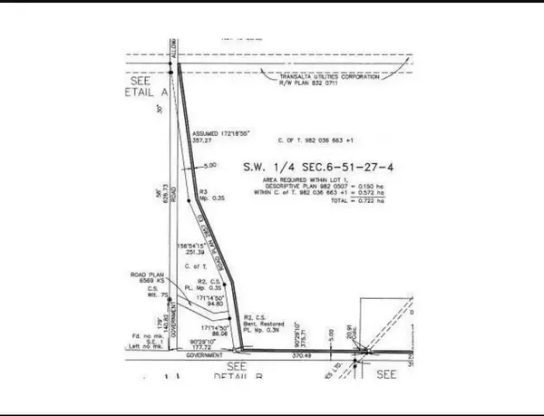 Rural Parkland County, AB T7Y1G6,SW-6-51-27-4