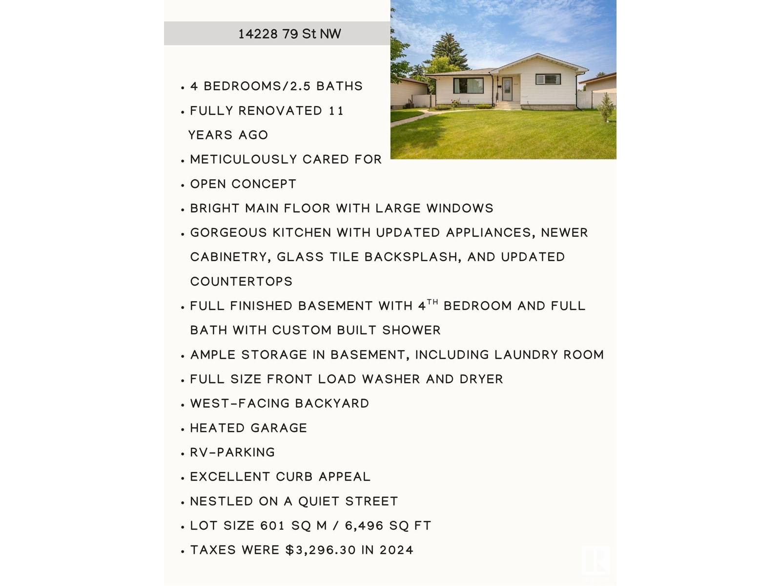 Edmonton, AB T5C1K3,14228 79 ST NW