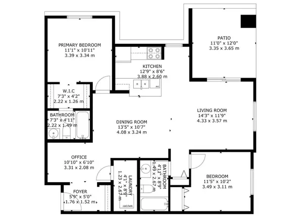 Edmonton, AB T6W2R9,#101 11803 22 AV SW