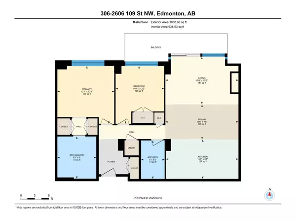 Edmonton, AB T6J3S9,#306 2606 109 ST NW