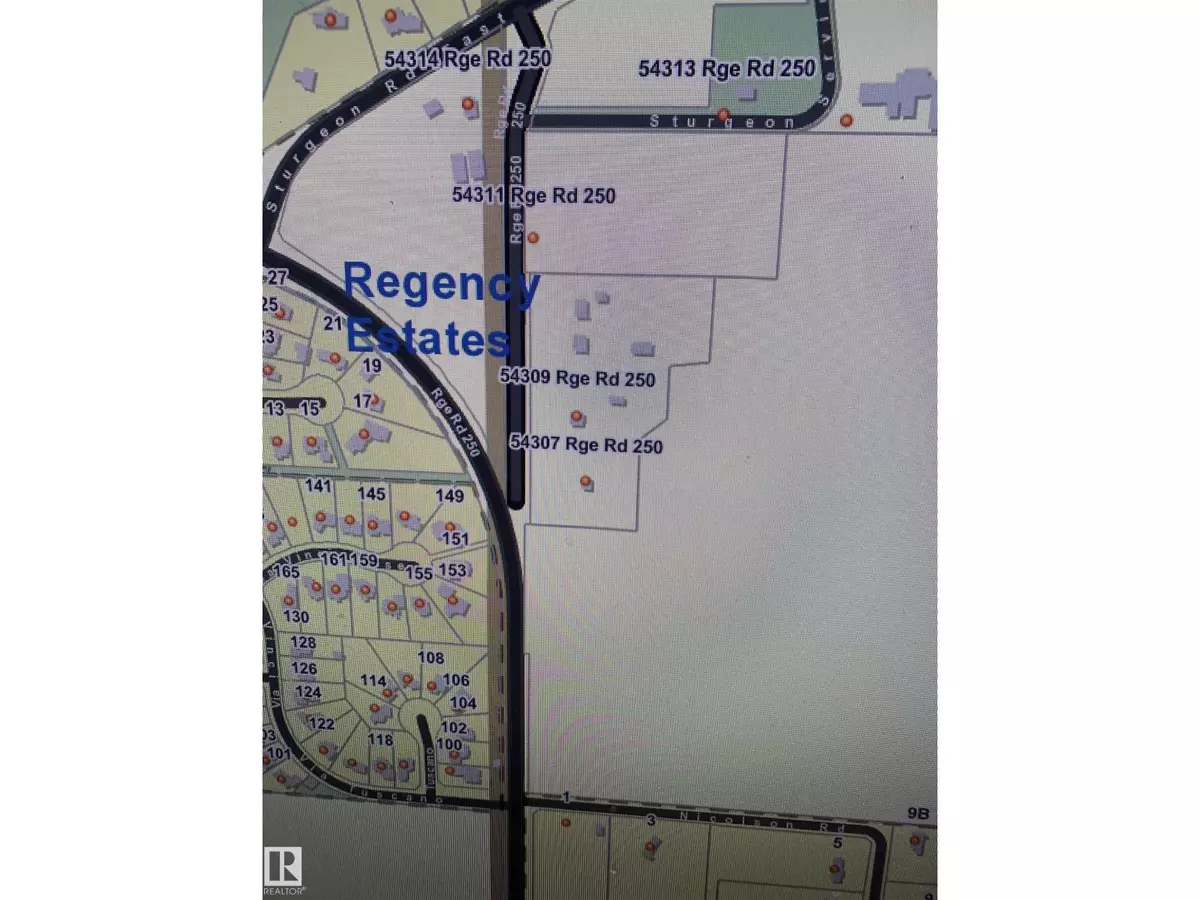 Rural Sturgeon County, AB T8T0C7,54307 RGE ROAD 250