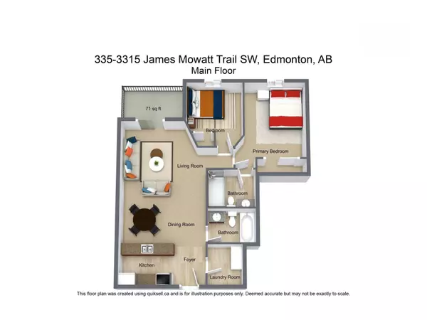 Edmonton, AB T6W3L9,#335 3315 JAMES MOWATT TR SW