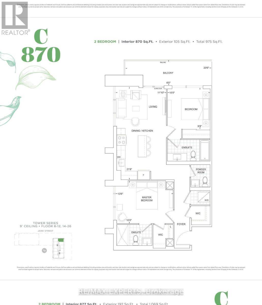 Vaughan (vellore Village), ON L4K2M9,8960 JANE ST #1803