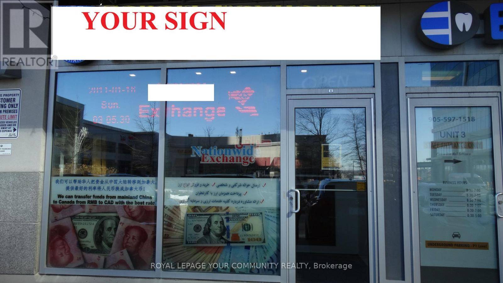 Markham (thornhill), ON L3T0C7,7181 Yonge ST #4